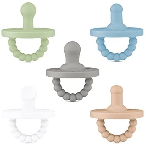 Ryan & Rose Cutie PAT Pacifier Teether (Starter Kit, Boy)