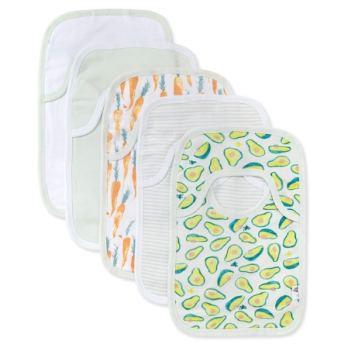 Carrots & Avocados Bibs
