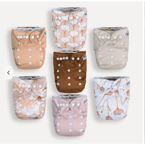 Nora's Nursery Cloth Diaper Set -- Magnolia