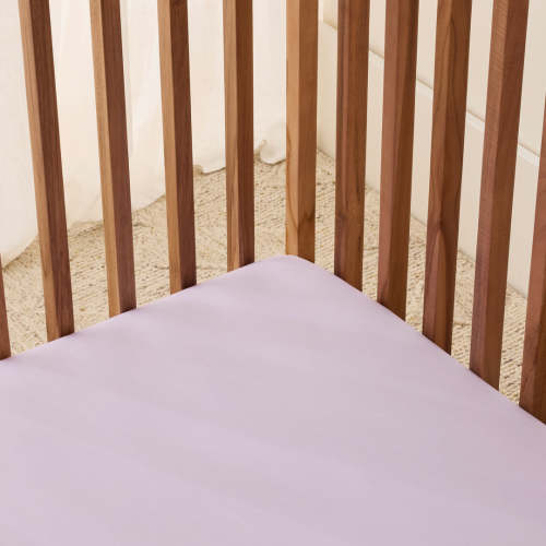 Eden Cotton - Lilac Cot Fitted Sheet
