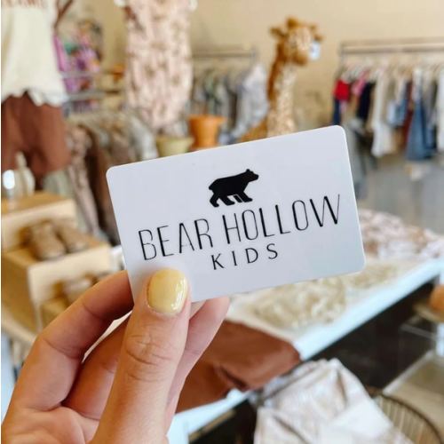Local Bear Hollow Kids Boutique Gift Card