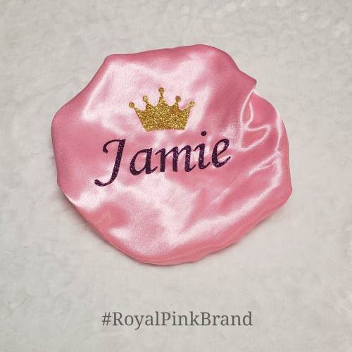 Satin Baby Bonnet Custom Personalized Name Reversible Baby to Adult Sized Satin Hair Satin Bonnet Adults hair bonnet satin bonnet newborn