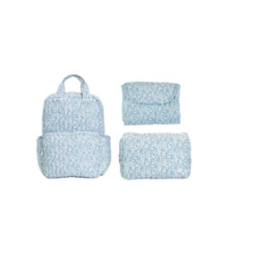 HAMPTONS FLORAL BUNDLE - QUILTED ALL YOU NEED BAG + CHANGING MAT + EVE – Southern Sorelle Embroidery Boutique