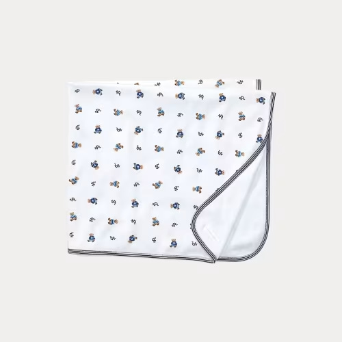 Polo Bear Cotton Blanket