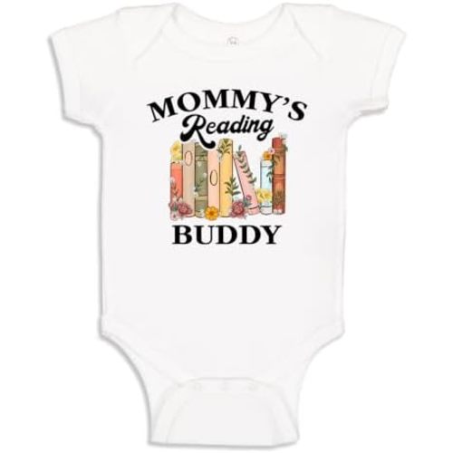 Mommy's Reading Buddy Baby One Piece Or Toddler T-Shirt for Reading Baby