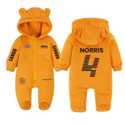 Lando Norris 4 Babysuit, Lando Norris Baby romper, ester gift ,Cotton baby suit, McLaren Baby Romper, Birthday gift babysuit, Christmas gift