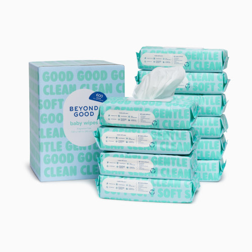 Beyond Good 99% Purified Water Baby Wipes - Fragrance Free, 600 Count