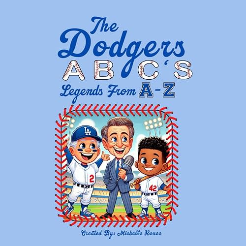 Dodgers ABC's: Legends from A-Z Paperback – October 15, 2024