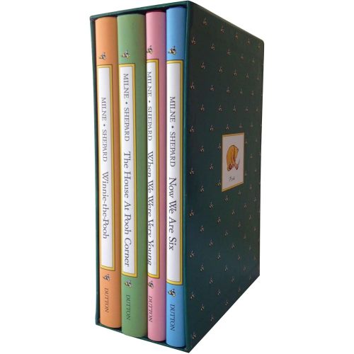 Pooh's Library: Winnie-The-Pooh, The House At Pooh Corner, When We Were Very Young, Now We Are Six (Pooh Original Edition) Library Binding – Box set, October 31, 1988