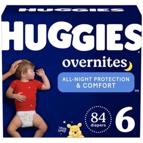 Huggies Overnites Disposable Diapers - Size 3 - 132ct