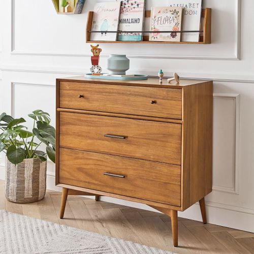 Kids Mid-Century 3-Drawer Dresser (36")