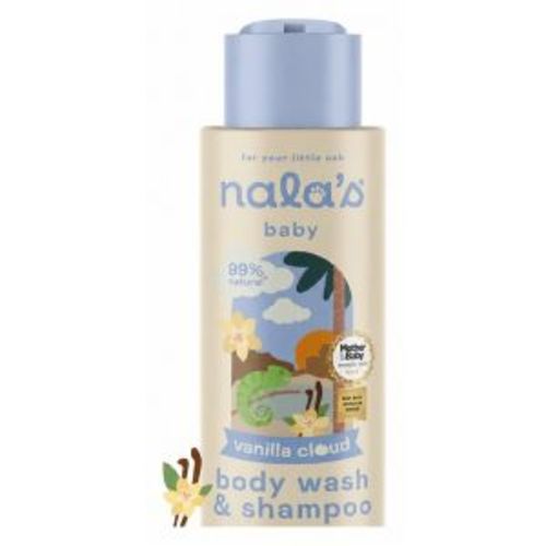 Nala's Baby Body Wash & Shampoo Vanilla Cloud 400ml - Boots