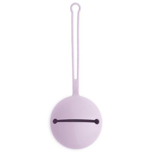 Silicone Pacifier Case Soft Lilac One Size