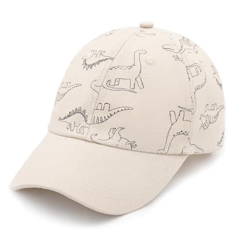 POMIJIAN Toddler Baseball Hat Baby Boy Sun Hat Cotton Baseball Cap UV Protection Girls Outdoor Park Hats for Kids