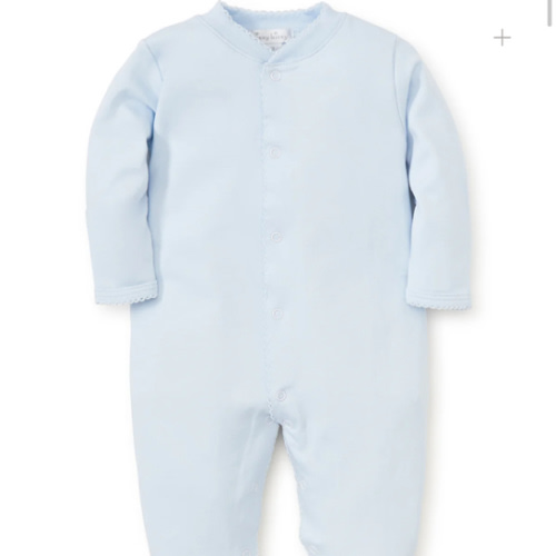 Blue Kissy Basics Footie