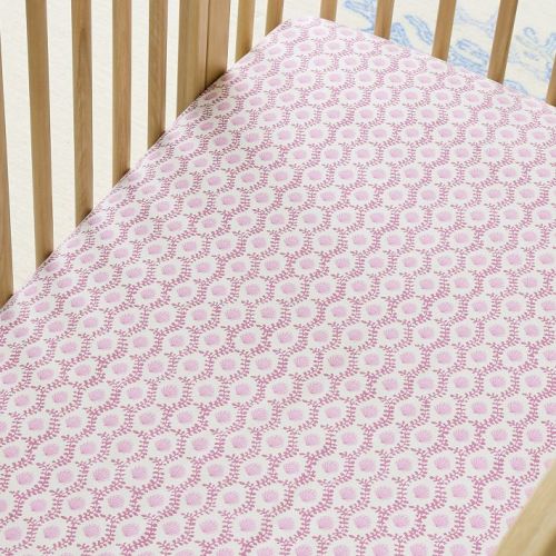 Ocean Vine Crib Sheet