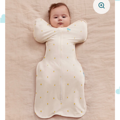Swaddle Up™ 1.0 TOG Viscose from Bamboo Cream Lemons