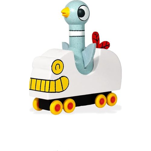 YOTTOY Mo Willems Collection | The Pigeon in Putt Putt Car Wooden Toy