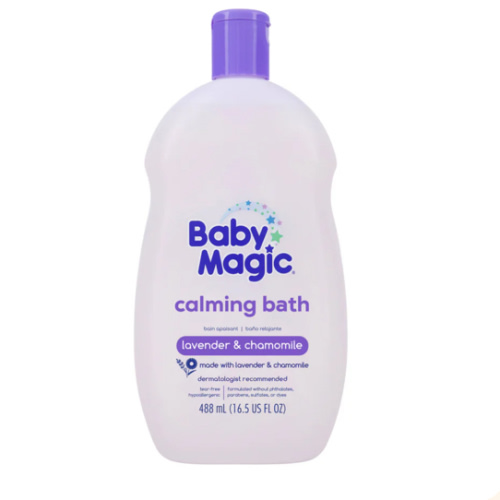 calming baby bath