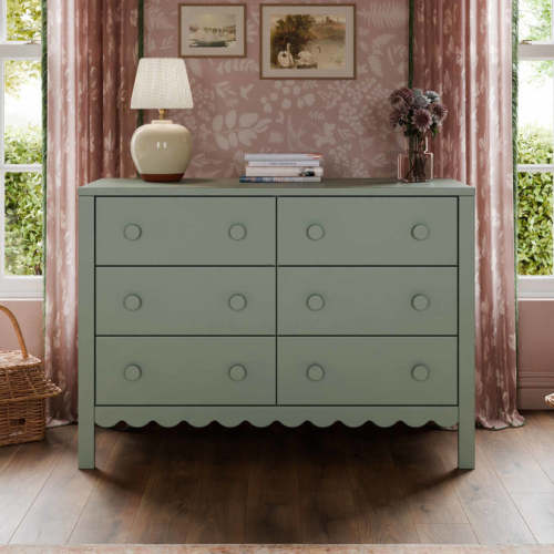 DaVinci Sammy Scallop 6-Drawer Dresser – DaVinci Baby