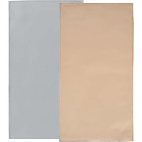 Owlowla Baby Diaper Changing Pad Portable Changing Mat Travel Changing Pad Liner for Baby and Small Toddler(Beige&Gray)