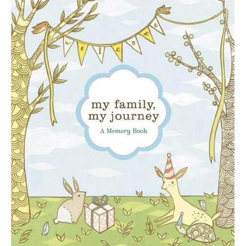 My Family, My Journey : A Baby Book for Adoptive Families (Adoption Books for Children, Adoption Gifts for Adoptive Parents, Adoption Baby Book) (Hardcover)