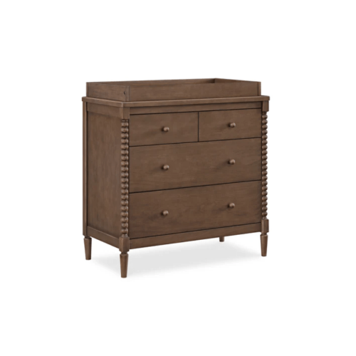 Saint 4 Drawer Dresser with Changing Top and Interlocking Drawers | Delta Children