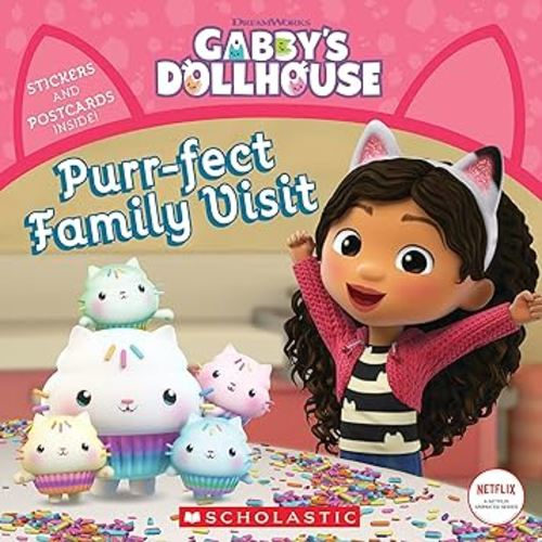 Purr-fect Family Visit (Gabby's Dollhouse Storybook)