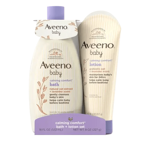 CALMING COMFORT® Baby Bath + Lotion Set | Aveeno®