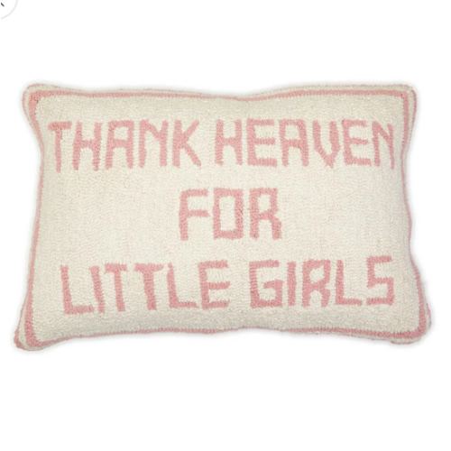 Two's Company Thank Heaven Punch Embroidery Decorative Throw Pillow – Smyth Jewelers