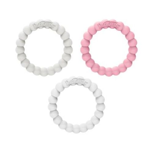 Dr. Brown’s Flexees Beaded Teether Rings — buybuy BABY in Pink
