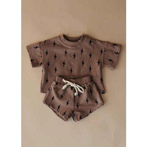 Summer Shorts Set - Lightning Bolt
