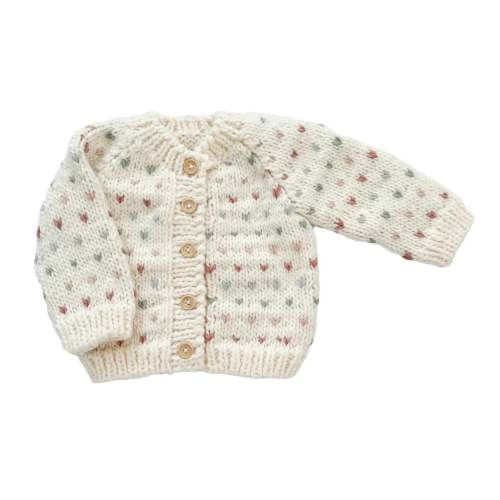 Pastel Heart Cardigan