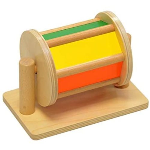 Elite Montessori Inspired Spinning Drum for Toddlers & 1 Year Old Baby Toy