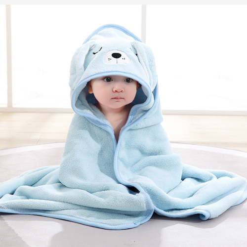 Couverture Bébé avec Corail et Dessin Animé Brodé un Choix Confortable pour Votre Petit Paquet de Joie Draps de Bain Serviette de Plage Grande Taille Serviette en Microfibre pour Hommes Séchage Rapide Serviettes Absorbantes