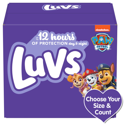 Luvs Diapers Size Newborn, 40 Count (Select for More Options)