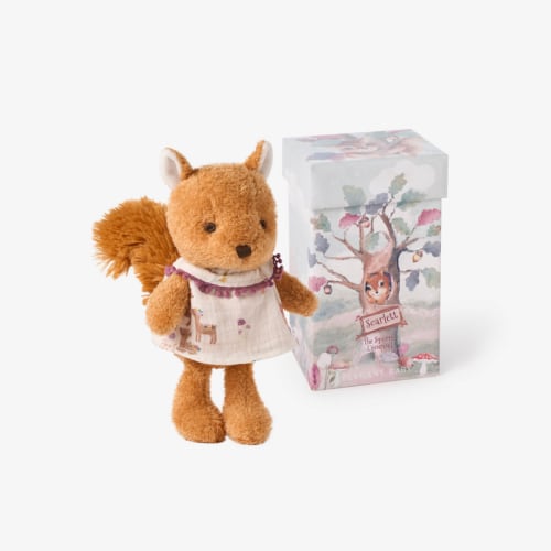 Scarlett Squirrel 10" Boxed Plush Toy BROWN / O/S