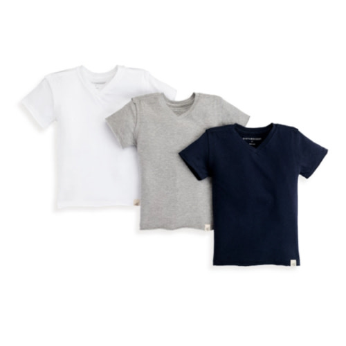 V-Neck Organic Baby Tees Set of 3 | Burt's Bees Baby®