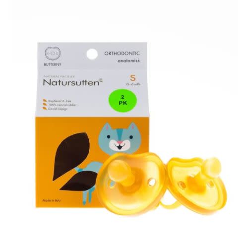 Natursutten Orthodontic Butterfly Shield Pacifier – Blooming Baby