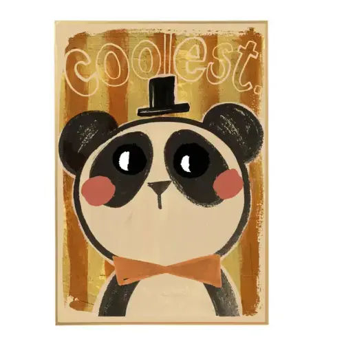 Studio Loco - Large Panda Poster | Smallable