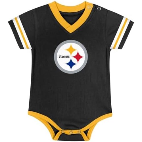 Outerstuff NFL Newborn & Infants 0-24 Months Official Game Day Primary Logo Onesie Creeper Jersey
