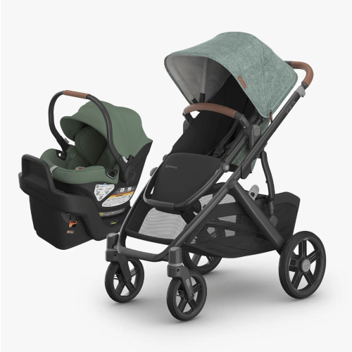 (Color: Gwen) Vista V3 Stroller + Aria Car Seat