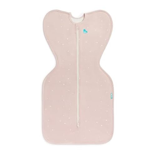 Love to Dream Swaddle UP, Baby Sleep Sack, Self-Soothing Swaddles for Newborns, Snug Fit Helps Calm Startle Reflex, New Born Essentials for Baby, 1.0 TOG, 5-8.5 lbs, Powder Pink Twinkle