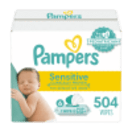 Pampers Sensitive Wipes - 168
