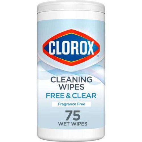 Clorox Free & Clear Wipes - 75ct