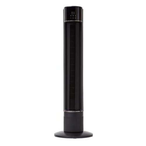Better Homes & Gardens 40" Tall, 3-Speed Tower Fan, Internal Oscillation, Gray, New, BHS2803696724BR