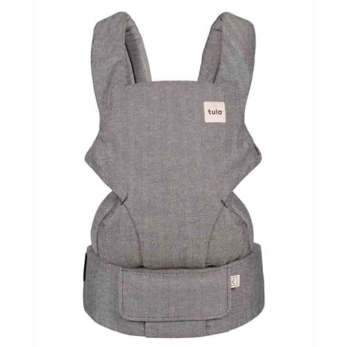 Linen Explore Baby Carrier - Ash Grey - Baby Tula Linen Collection – Baby Tula US