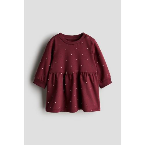 COTTON SWEATSHIRT DRESS