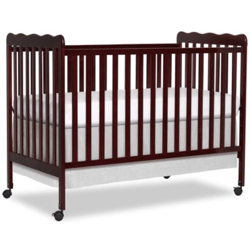 Free Shipping! Dream On Me Carson Classic 3-In-1 Convertible Crib In Espresso, Made Of Sustainable Pinewood, Non-Toxic Finish, Comes With Locking Wheels, Wooden Nursery Furniture Espresso Crib