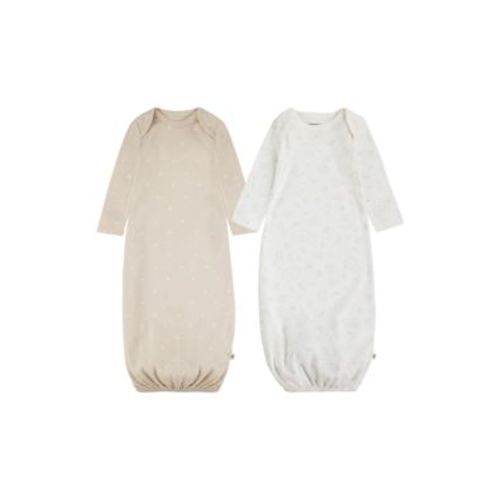 Baby Solid Nightgowns - 2 Pack